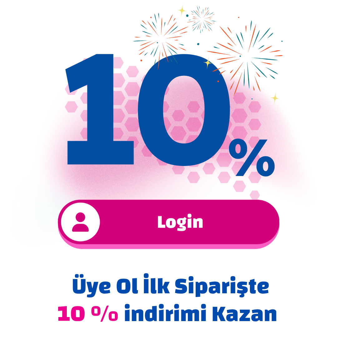 Üye Ol İlk Siparişte 10% indirimi Kazan